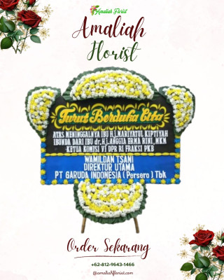 Papan Bunga Duka di Montong Gading